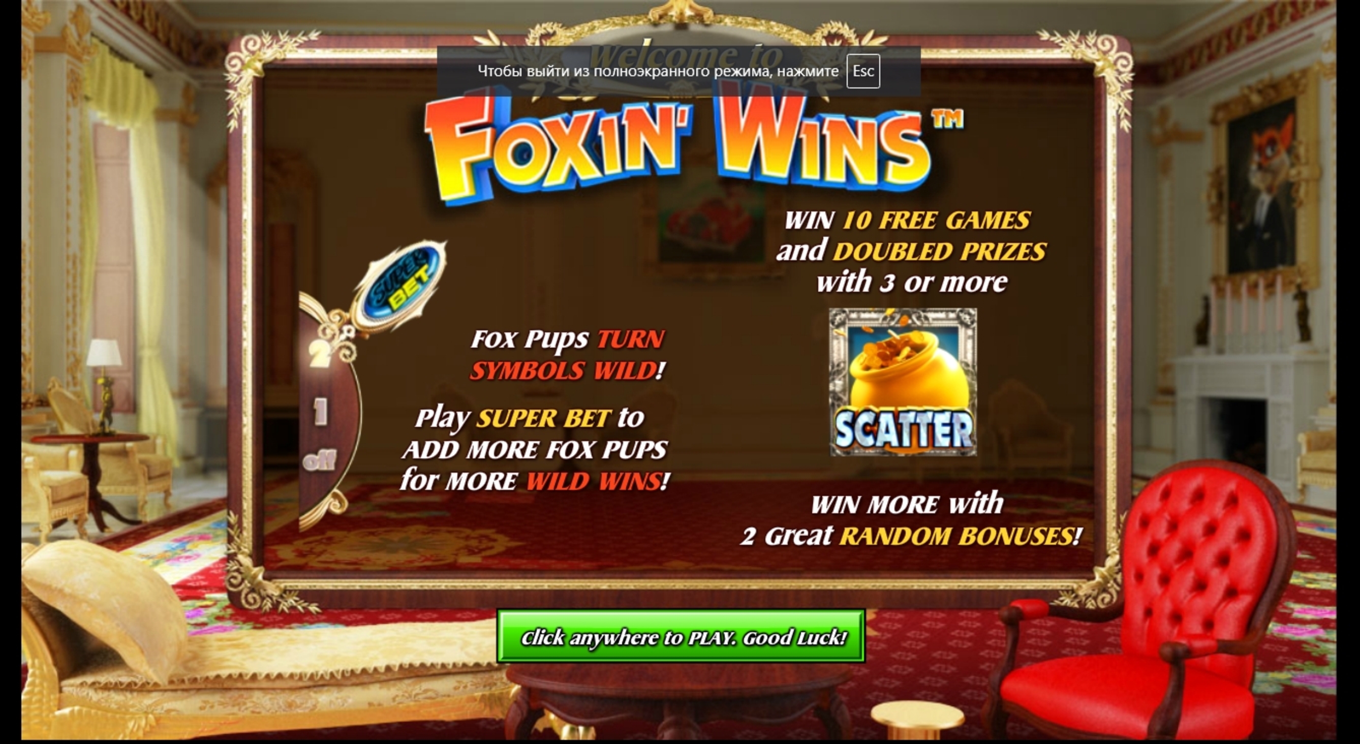 Play Foxin' Wins Again Free Casino Slot Game by NextGen Gaming