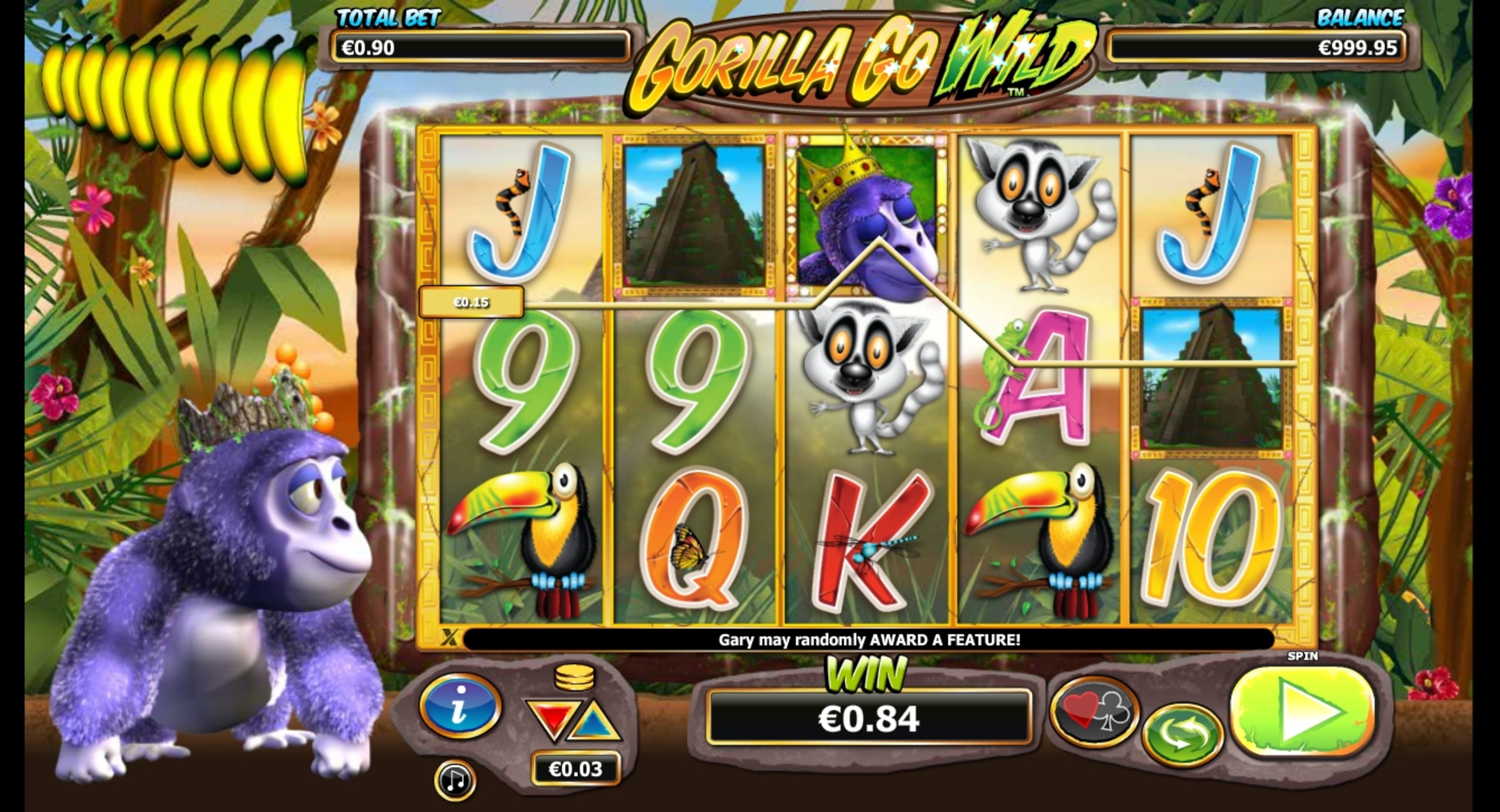 Win Money in Gorilla Go Wild Free Slot Game by NextGen Gaming