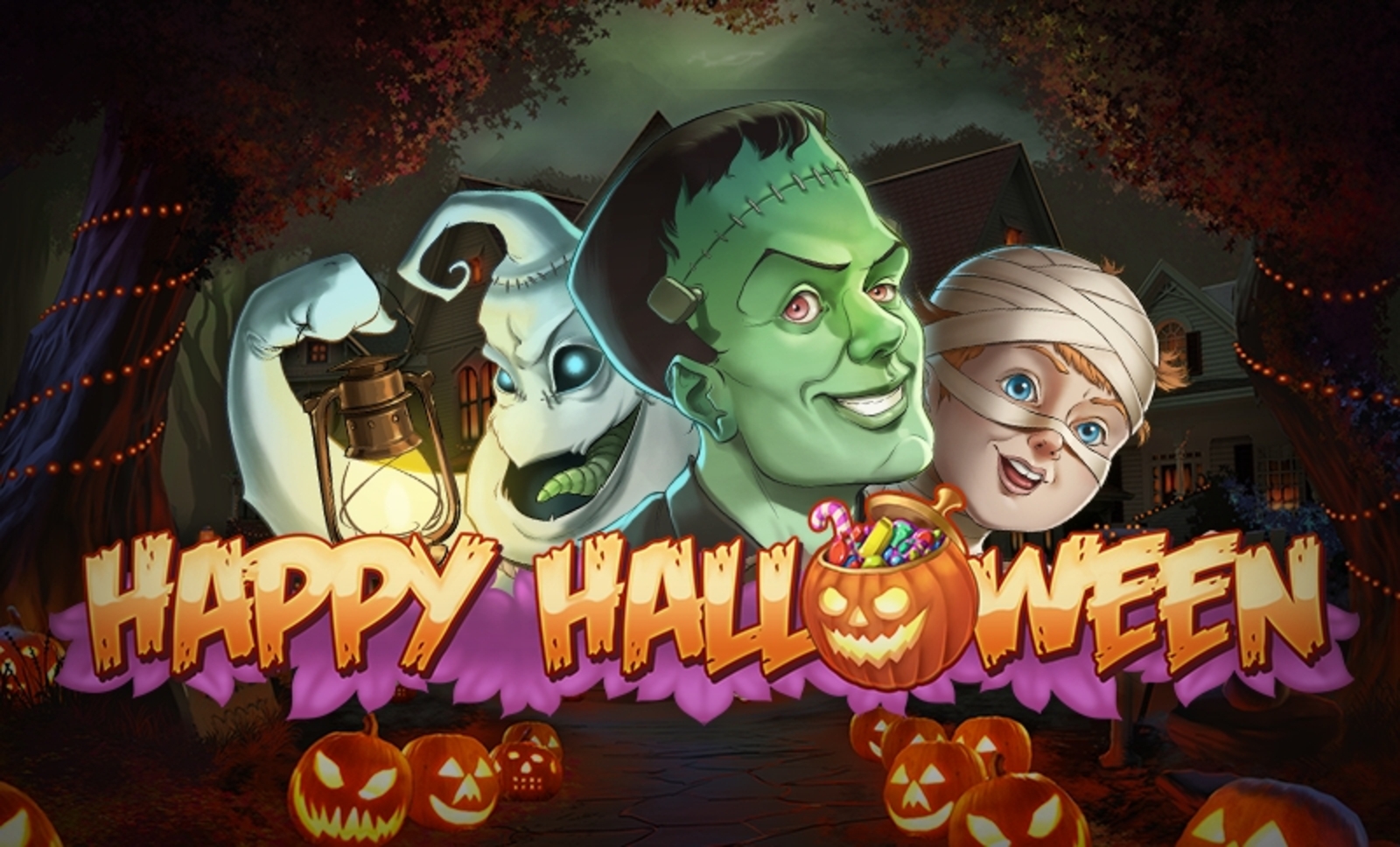 The Happy Halloween Online Slot Demo Game by Playn GO