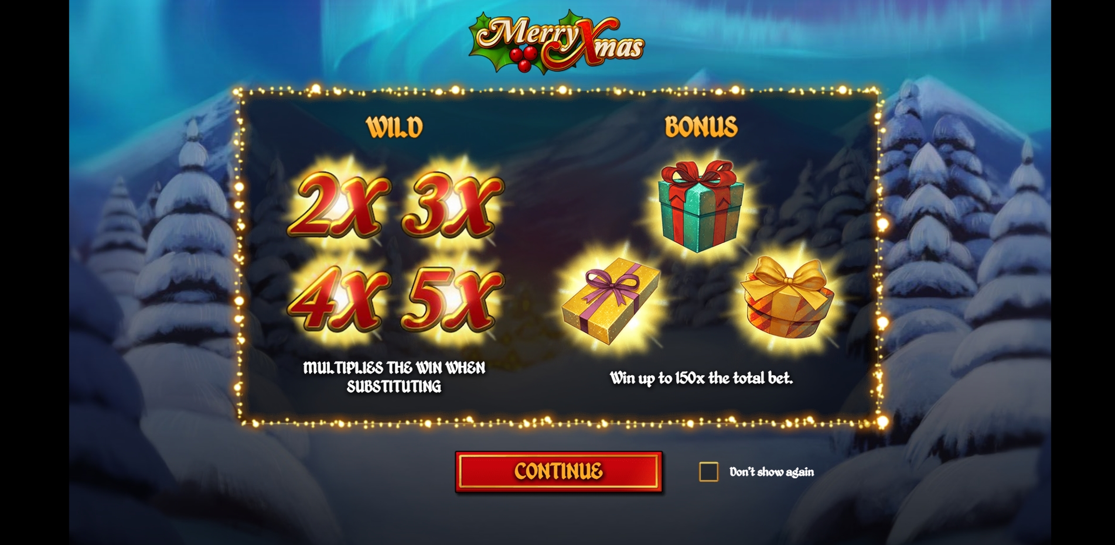 Play Merry Xmas Free Casino Slot Game by Playn GO