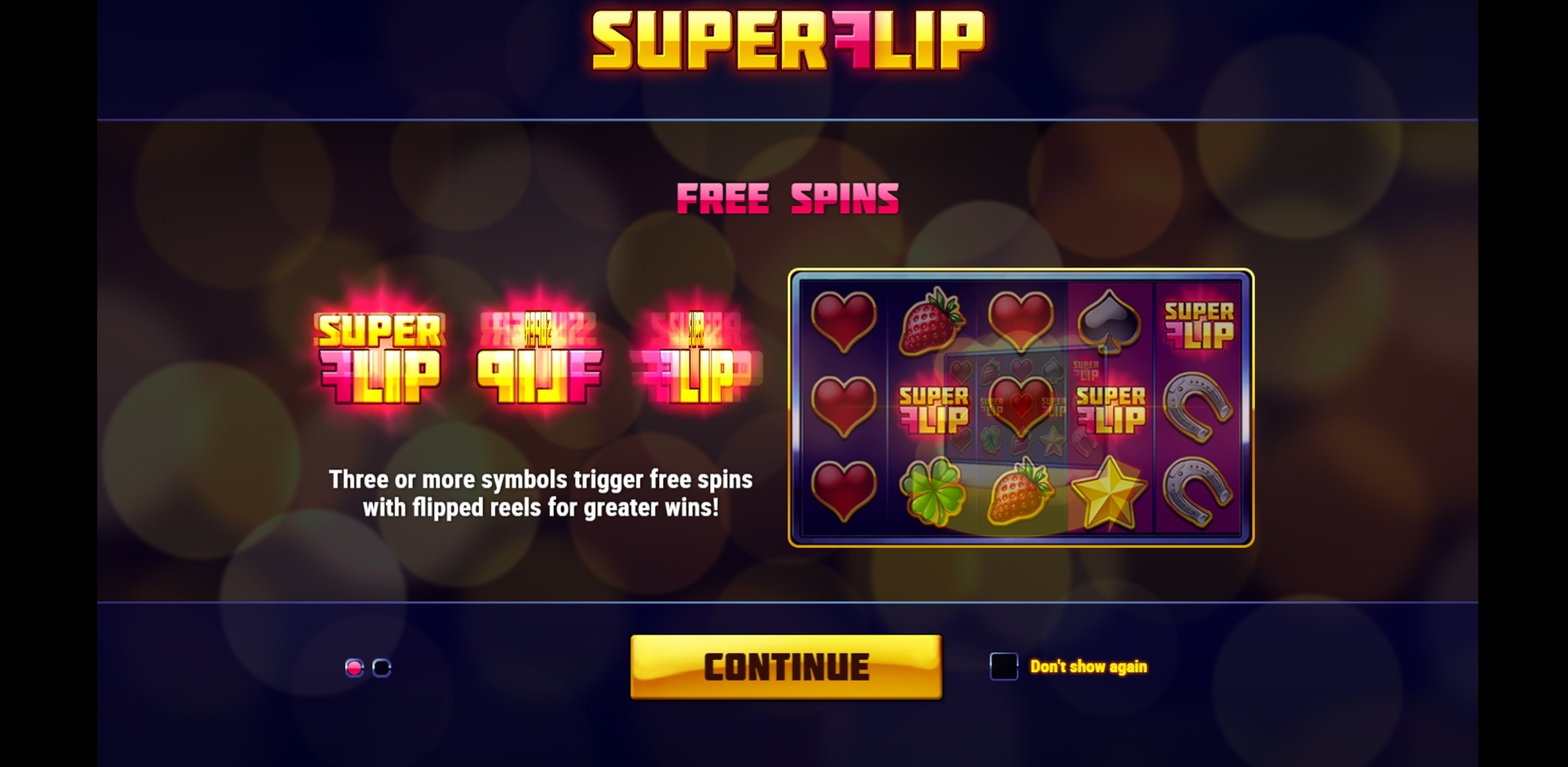 Play Super Flip Free Casino Slot Game by Playn GO