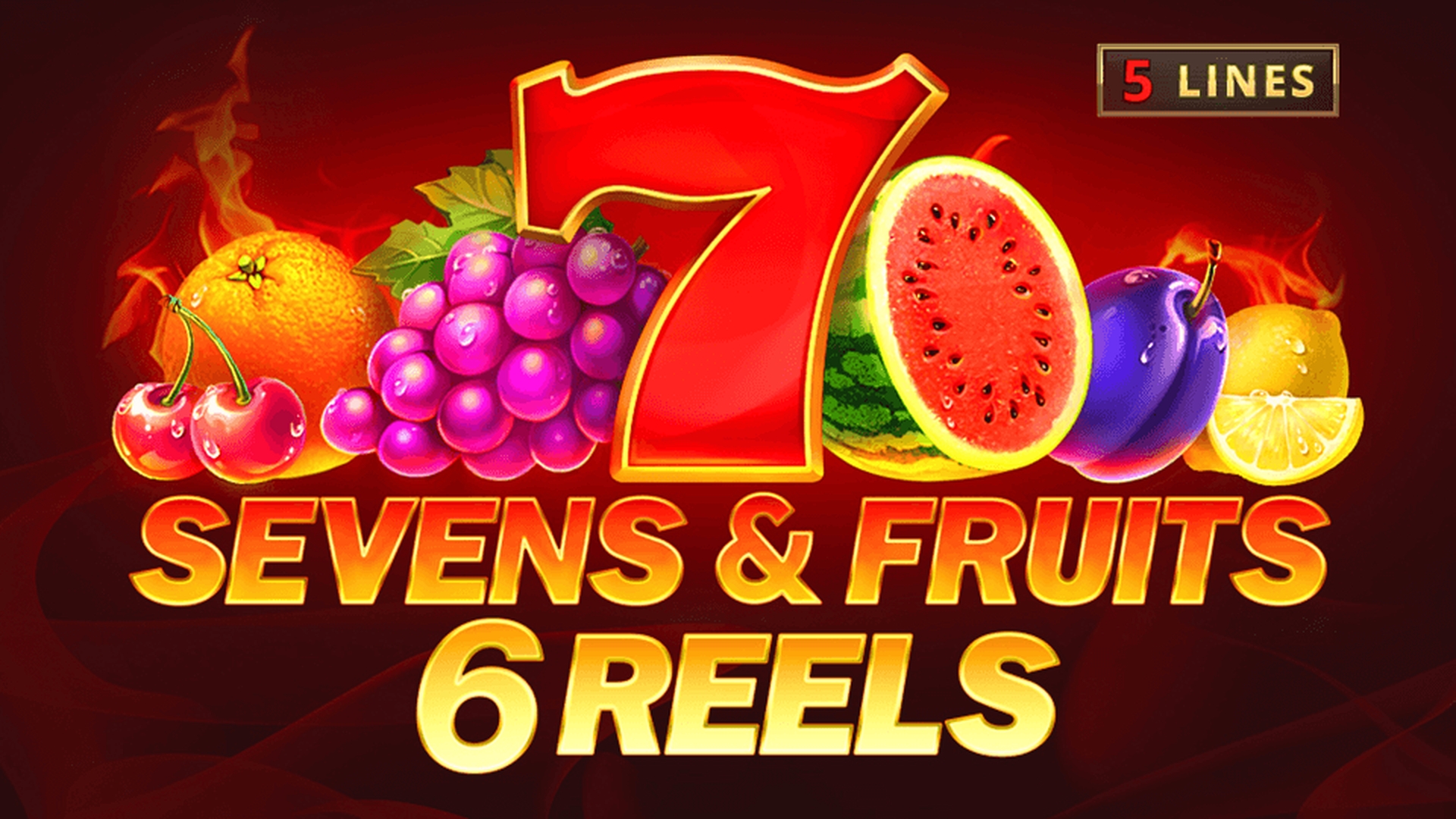 The Sevens and Fruits: 6 Reels Online Slot Demo Game by Playson