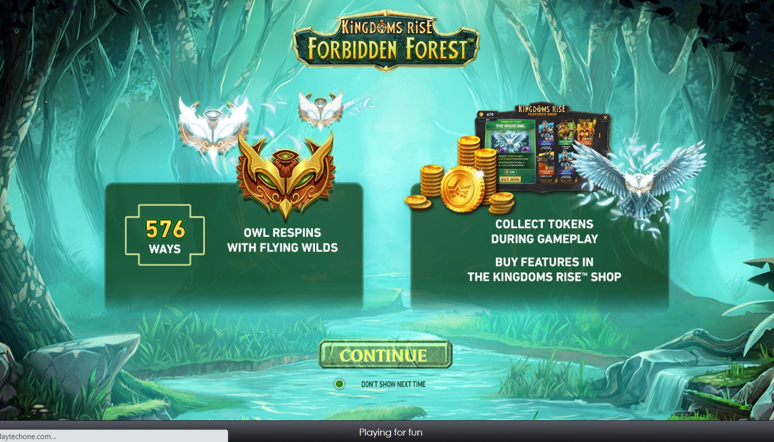 Play Kingdoms Rise: Forbidden Forest Free Casino Slot Game by Playtech Origins