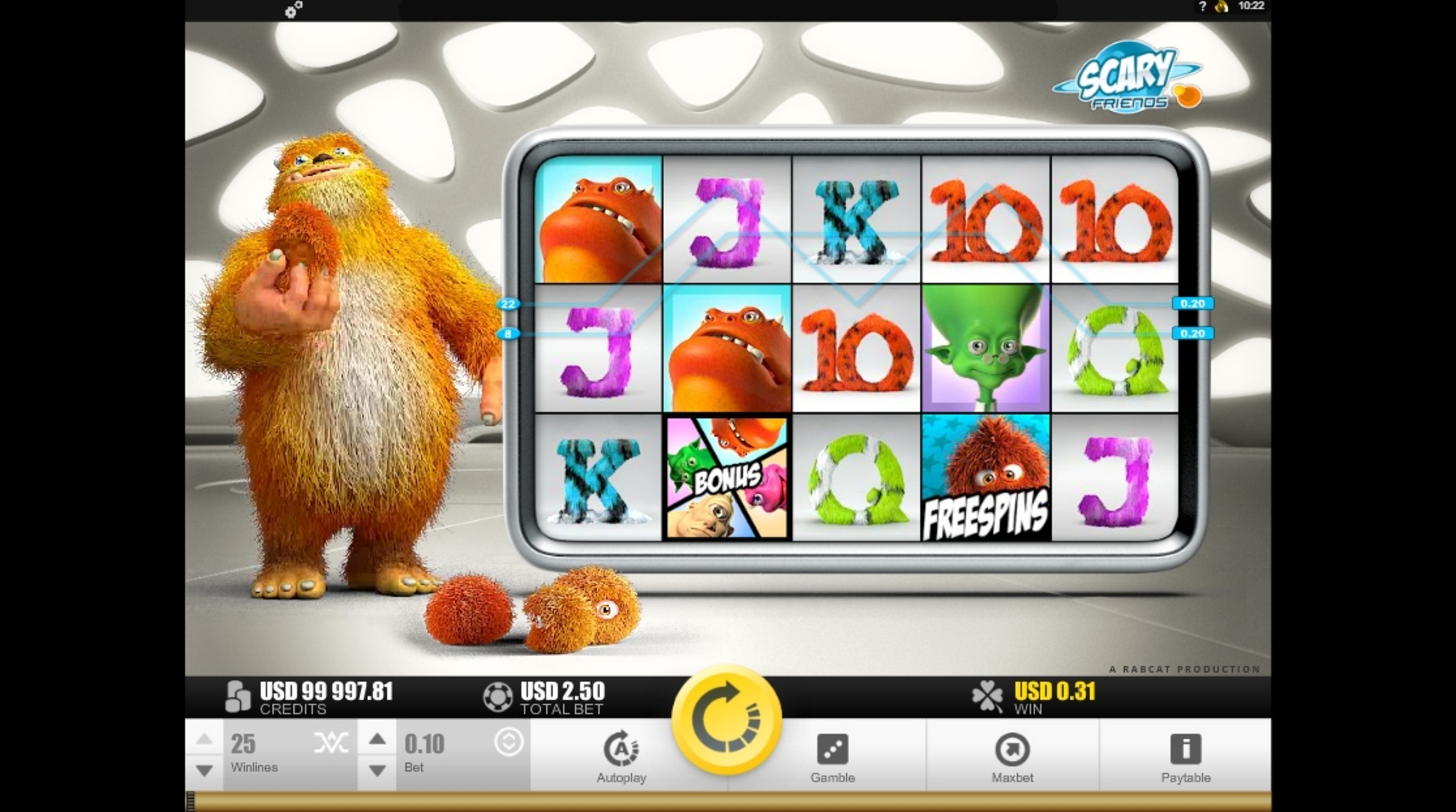 Win Money in Scary Friends Free Slot Game by Rabcat