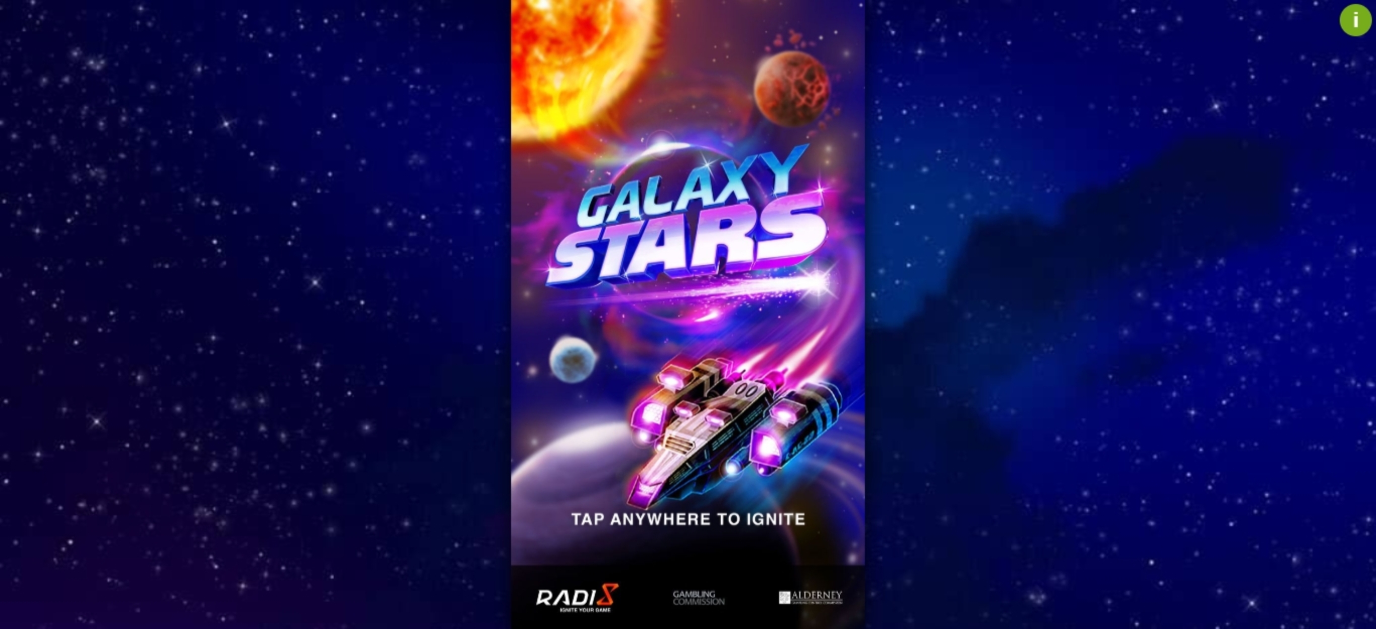 Play Galaxy Stars Free Casino Slot Game by Radi8