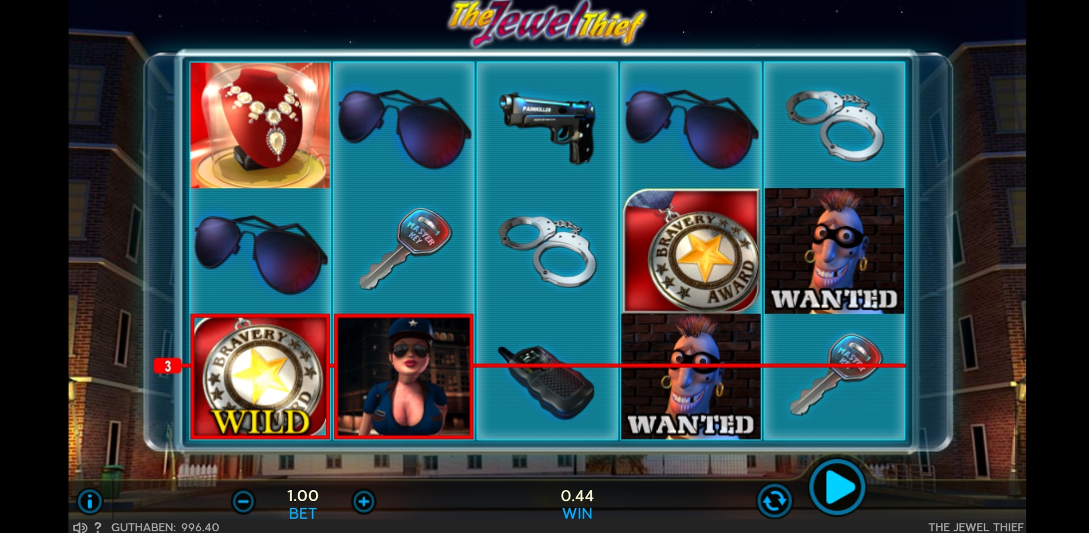 Win Money in The Jewel Thief Free Slot Game by Sigma Gaming