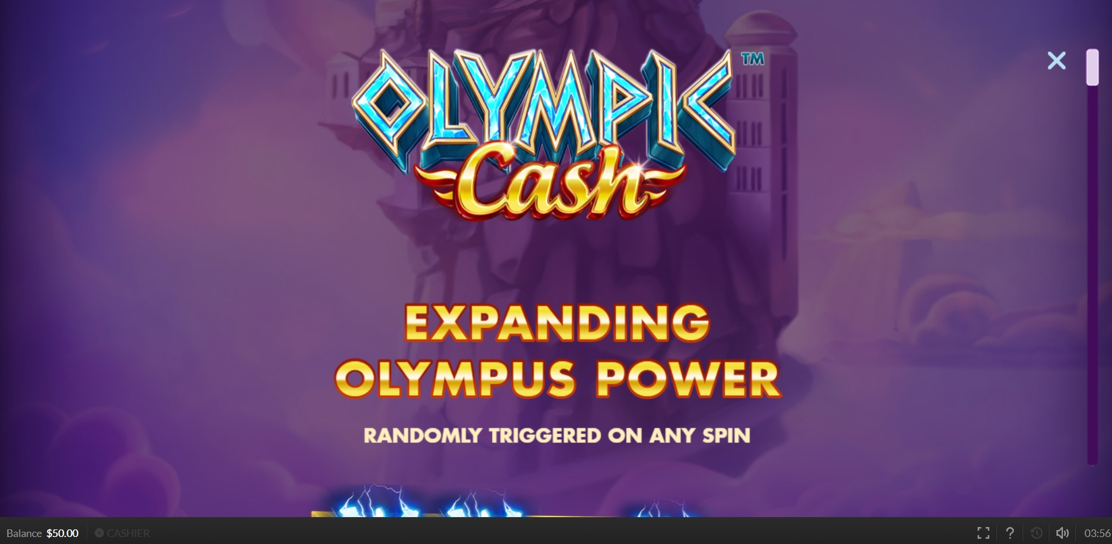 Info of Olympic Cash Slot Game by Skywind