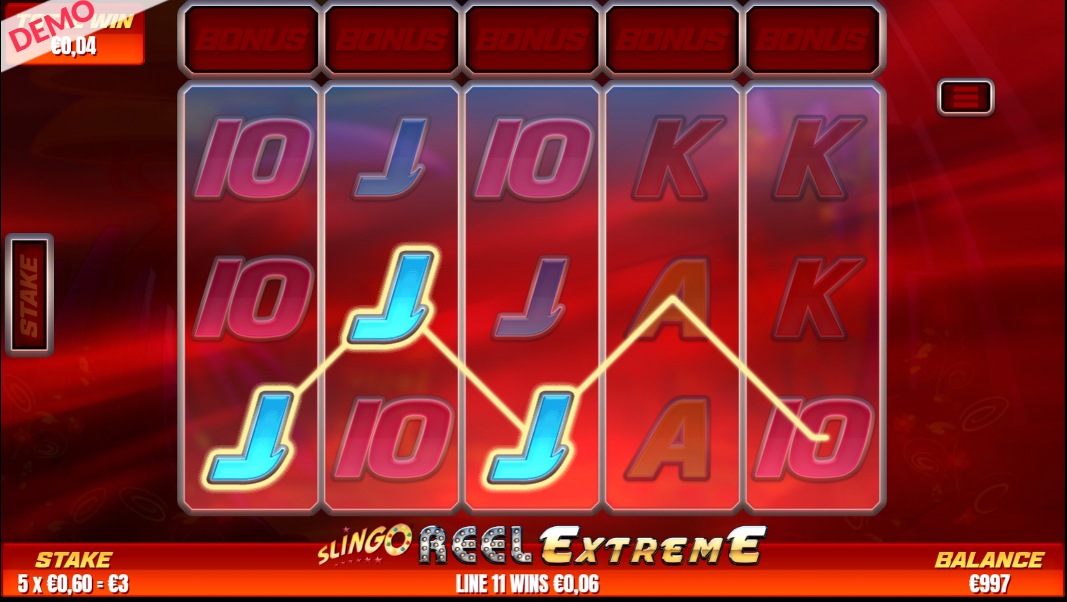 Win Money in Slingo Reel Extreme Free Slot Game by Slingo