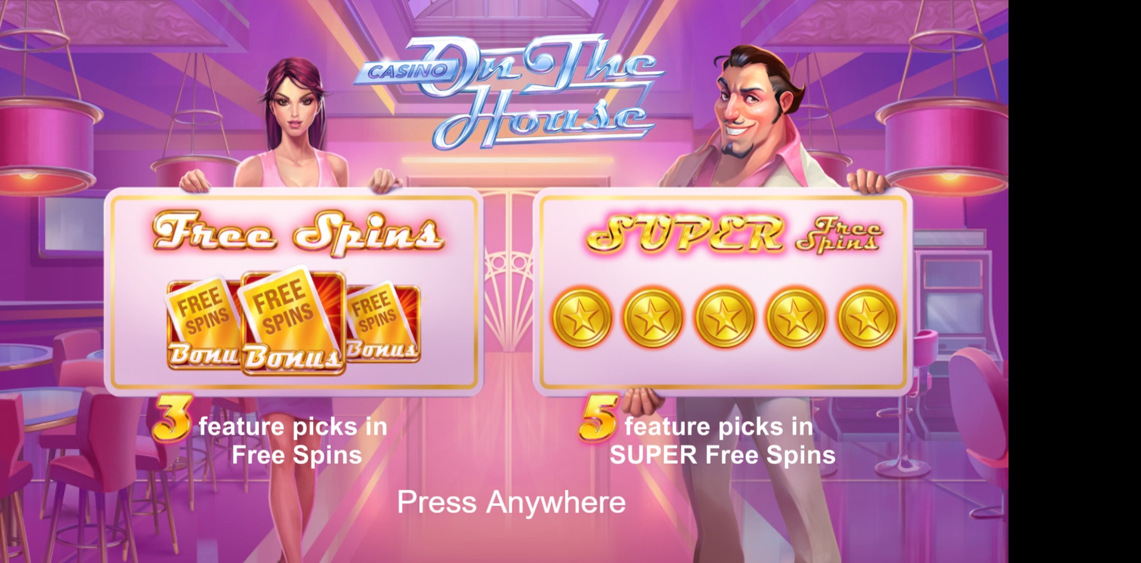 Play Casino On the House Free Casino Slot Game by STHLM Gaming