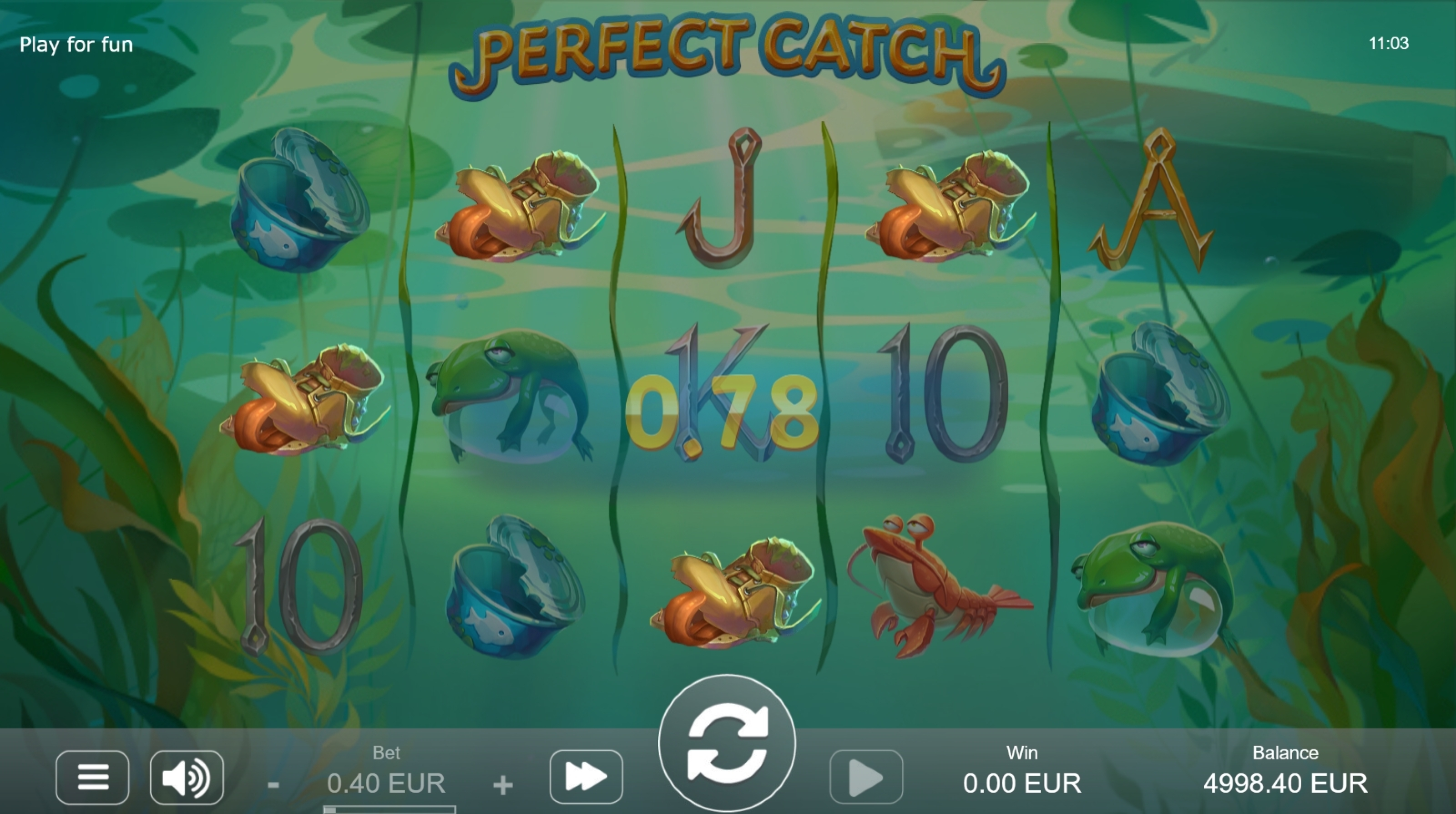 Win Money in Perfect Catch Free Slot Game by STHLM Gaming