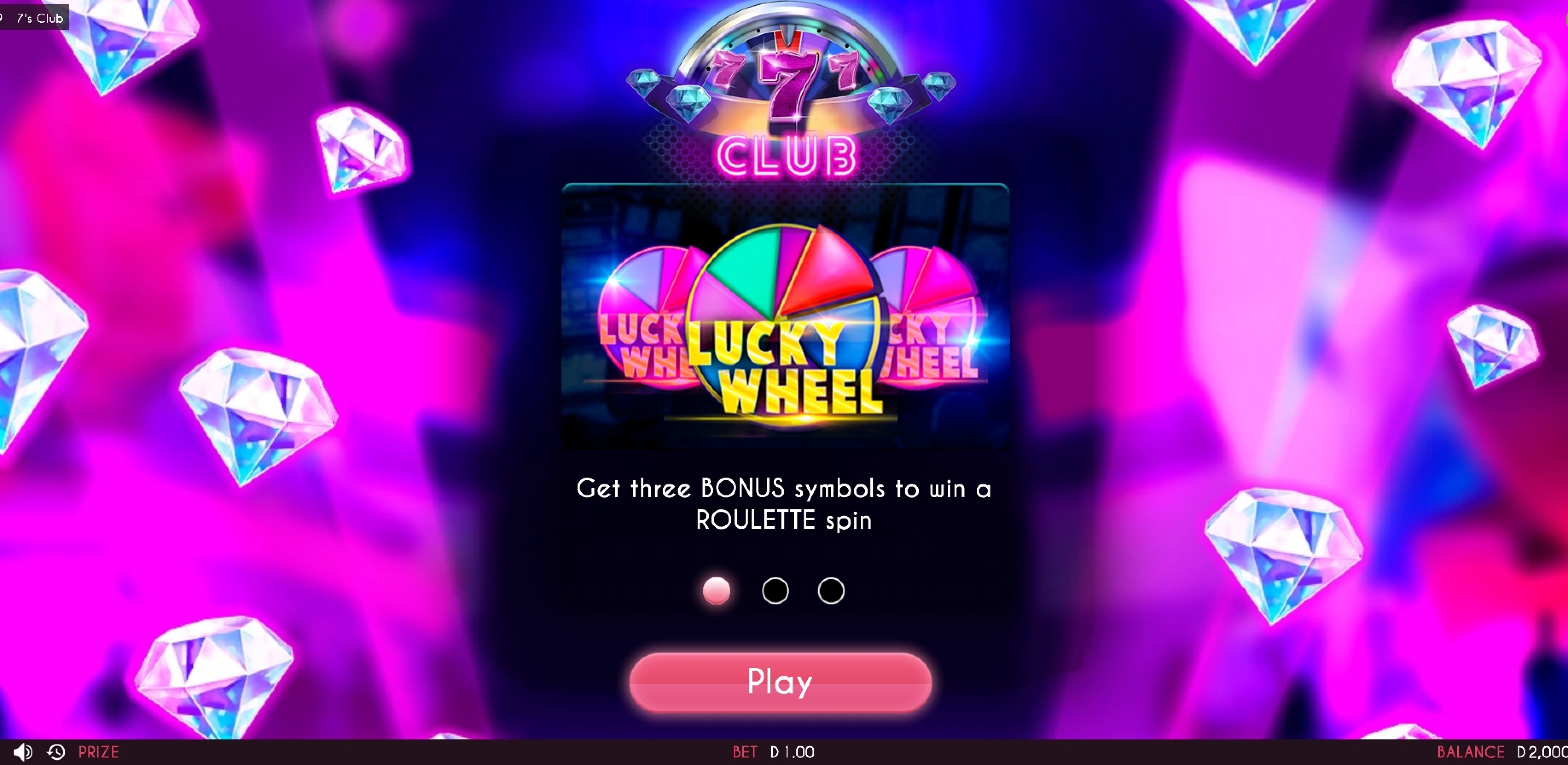 Play 7's Club Free Casino Slot Game by Triple Cherry