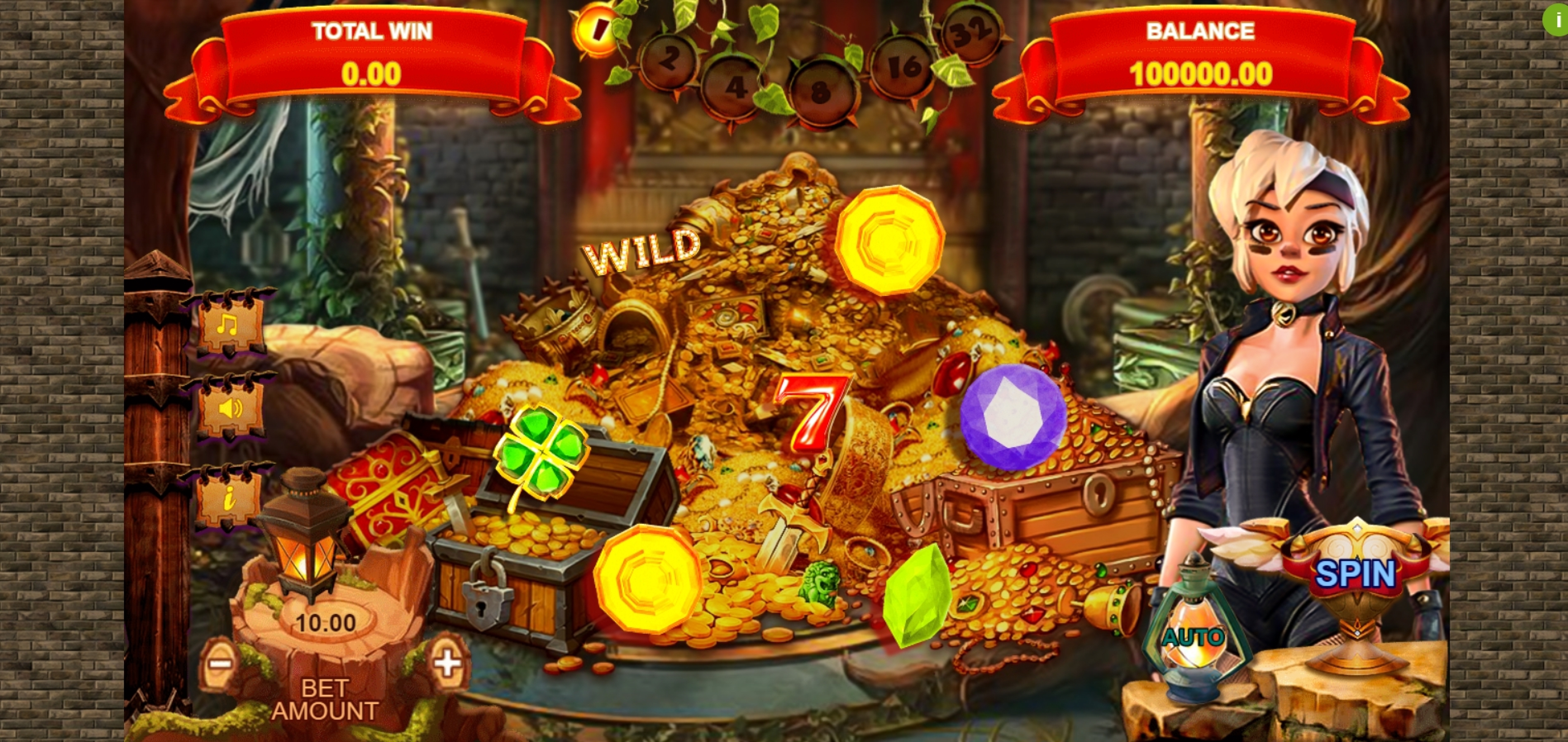 Reels in Lucky Gems Slot Game by Triple Profits Games